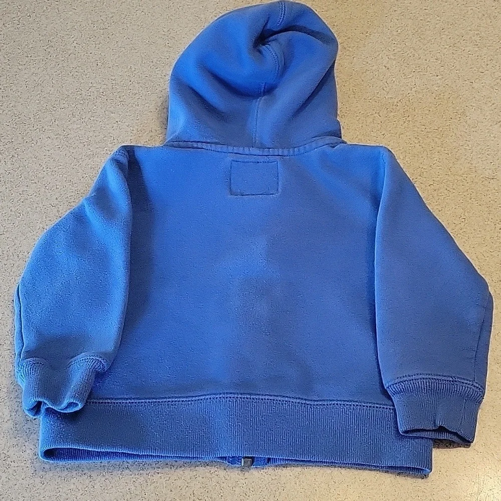 OshKosh Toddler Zipup Blue Hoodie Size 2T